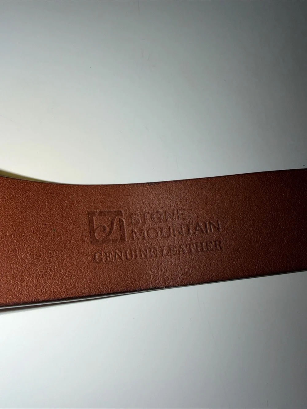 Stone Mountain Brown Belt Genuine Leather Size Small India